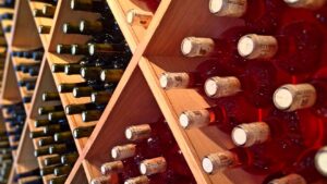 white wine cellar storage