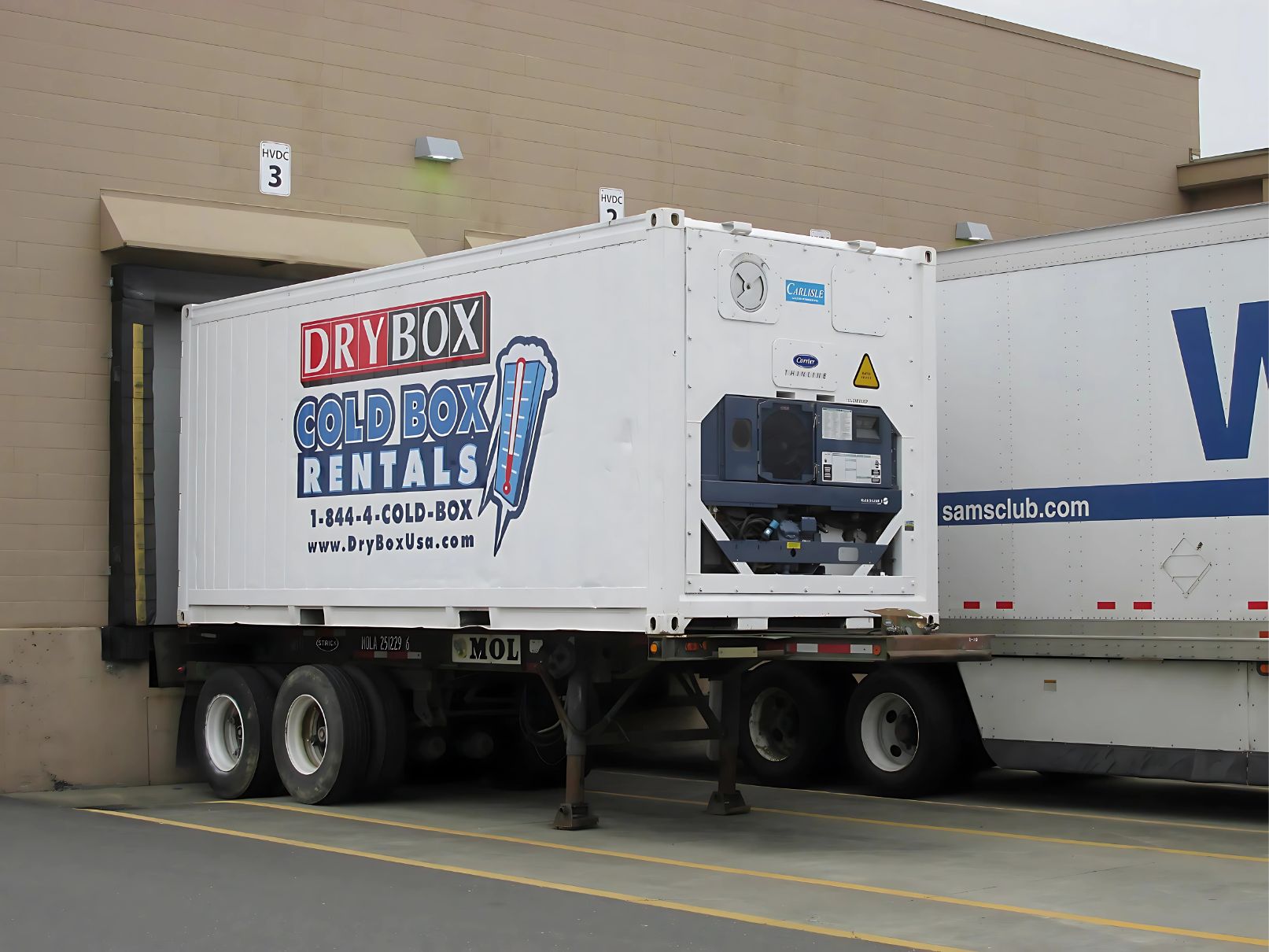 20ft reefer trailer