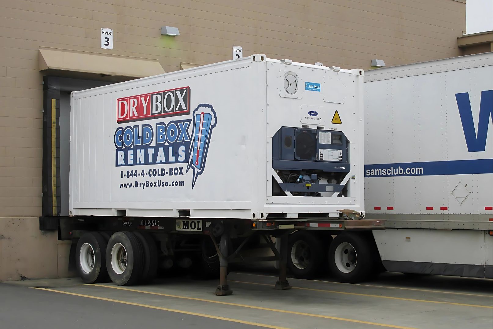 20ft reefer freezer trailer