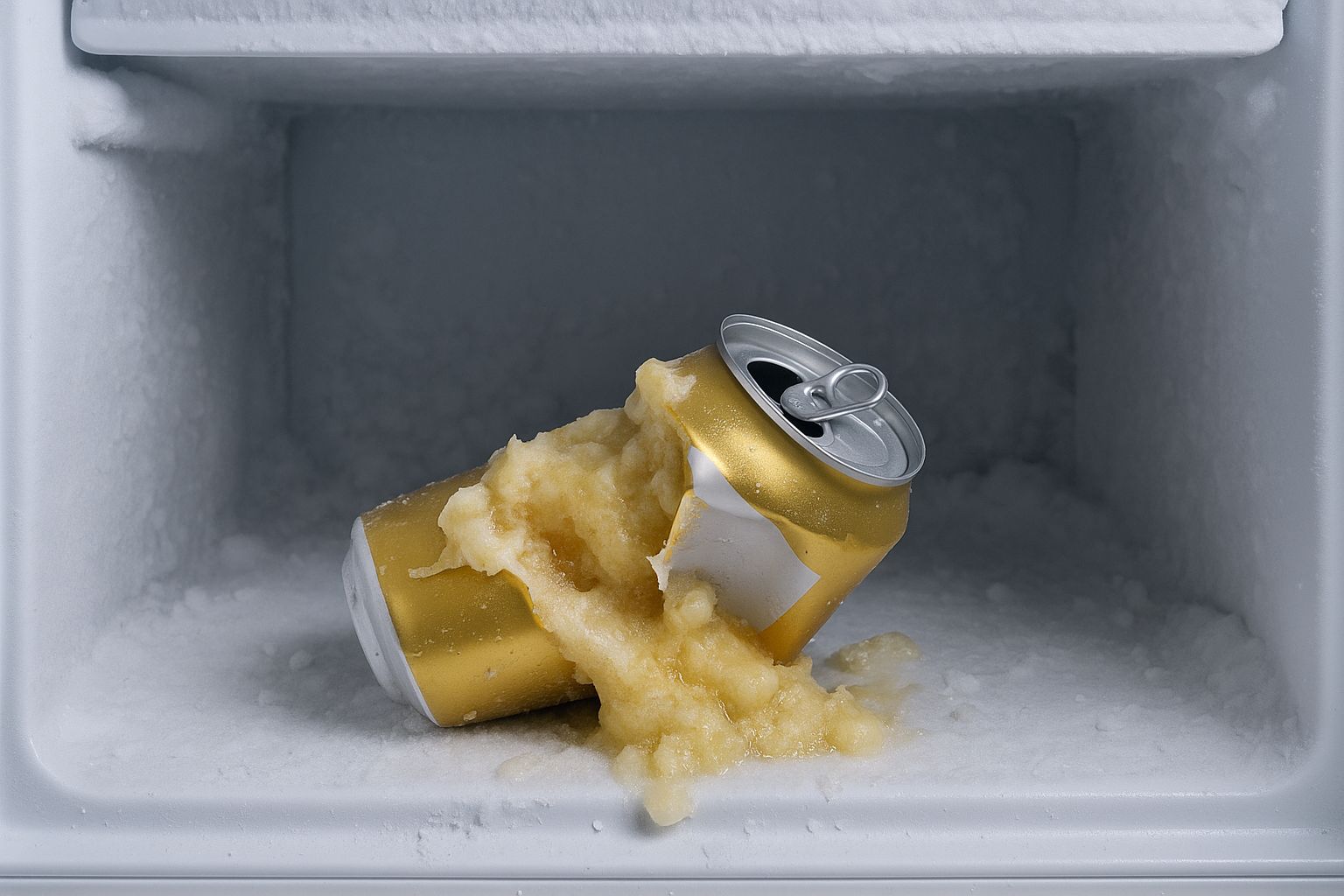 What Happens When Beer Cans and Bottles Freeze