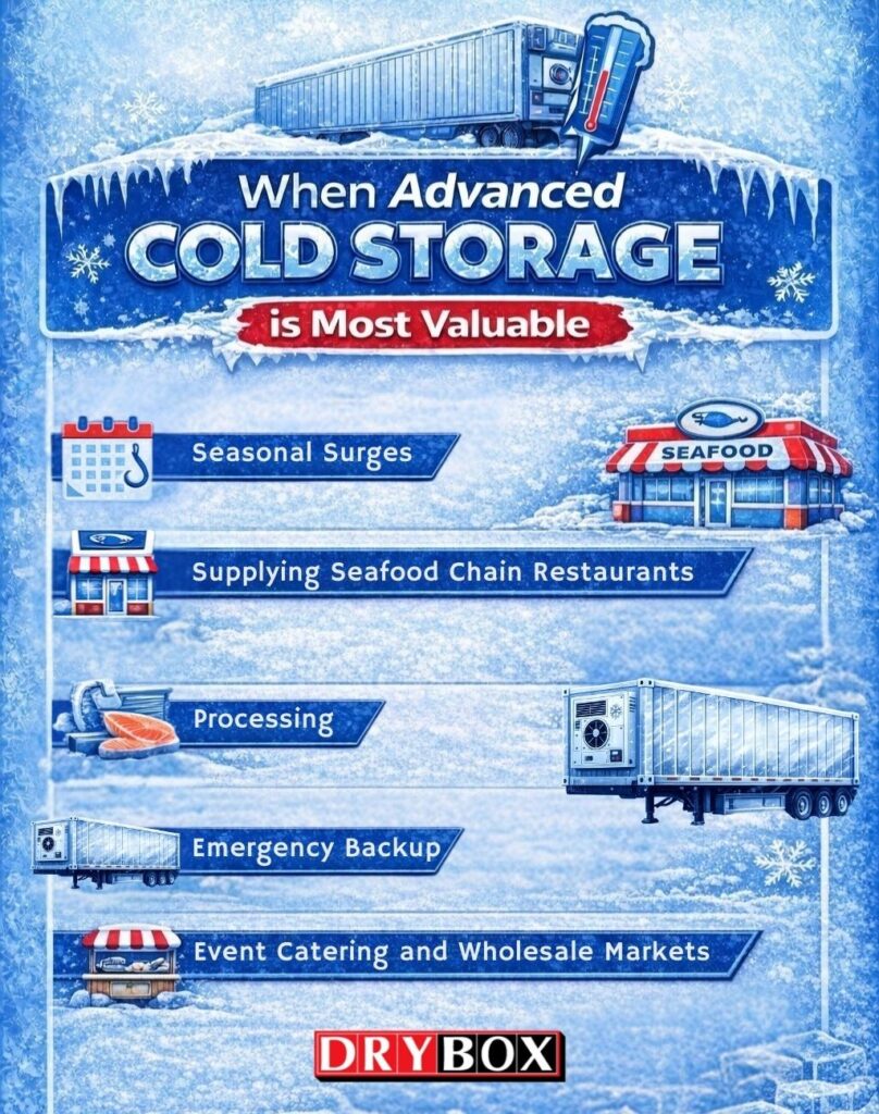 When Advanced Cold Storage is Most Valuable graphic 